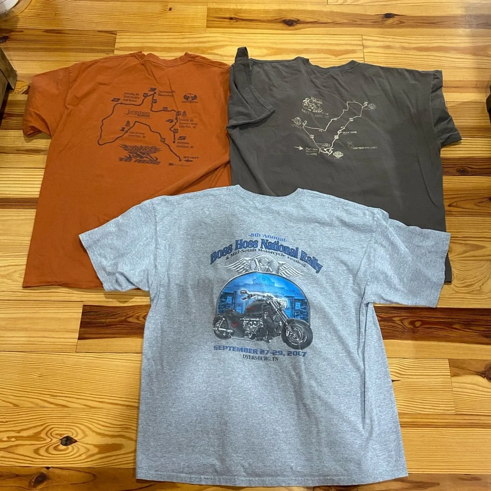 Bundle of‎ Biker Rally Tees - Picture 2 of 4